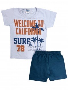 Conjunto Infantil Menino Surf 78 - Diju Kids