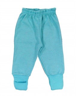 Calça Culote Infantil Vira Pé Listrado - Petutinha