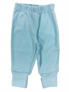 Culote para Bebê com Pé Reversível Azul- Piu Blu