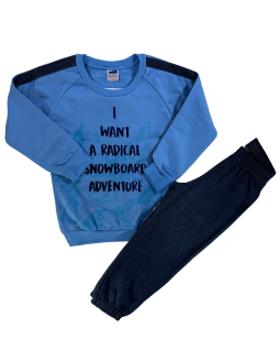 Conjunto Bebê Menino Snowboard Adventure - Marlan