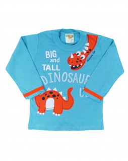 Camiseta Infantil Dinossaurus - Pimentinha