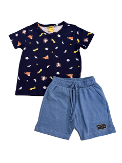 Conjunto Infantil Fundo do Mar Conforto e estilo para os primeiros passos - Rovitex