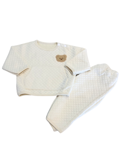 Conjunto Bebê  Unissex em Matelassê Albarella