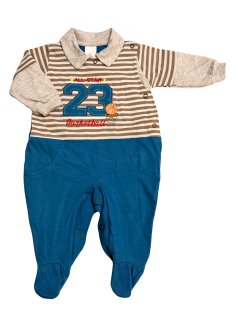 Macacão Bebê Masculino Basketball - Bum Calubum
