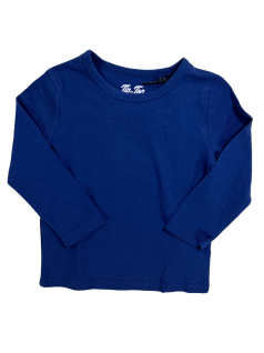 Camiseta Bebê Manga Longa Básica Marinho - Tip Top