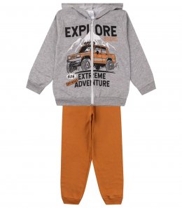 Conjunto Infantil Moletom com Jaqueta Explore - Rovitex