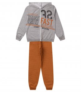 Conjunto Infantil Moletom com Jaqueta Star Moving- Rovitex