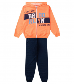 Conjunto Infantil Moletom com Jaqueta Neon Authentic  - Rovitex