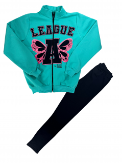 Conjunto Feminino Infanto Juvenil League - Rovitex