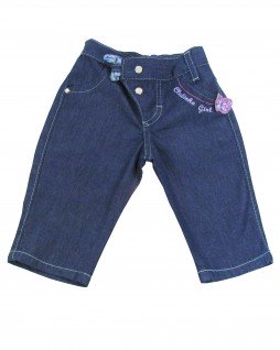 Calça Jeans Infantil Borboleta - Clube do Doce