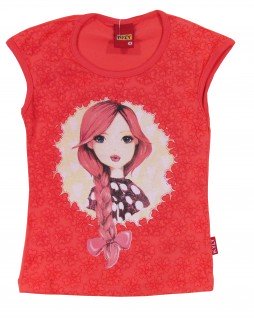 Blusa Infantil Menina de Trança - Kyly