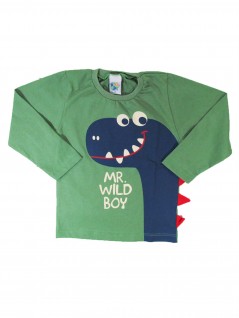 Camiseta Infantil Mr Wild Boy - Big day