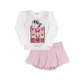 Conjunto Infantil Feminino Ready To Travel - Quimby