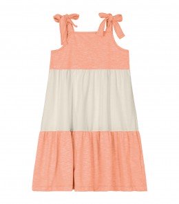 Vestido Infantil 3 Marias Salmão - Rovitex