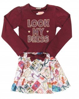 Vestido Infantil Look My Dress - Quimby