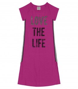 Vestido Infantil Midi Love the Live - Rovitex